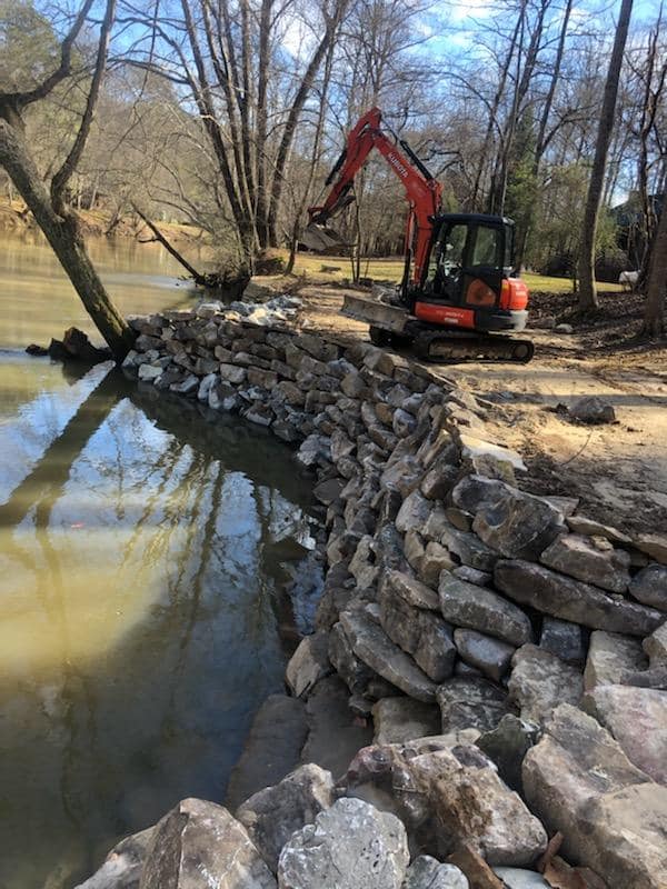 Erosion Control Solutions in Ellijay, GA, Teague Outdoor Contracting